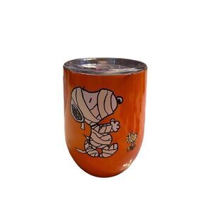 Snoopy Halloween small travel tumbler